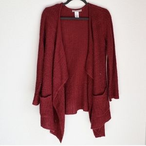 Purple Snow | Knitted Cardigan